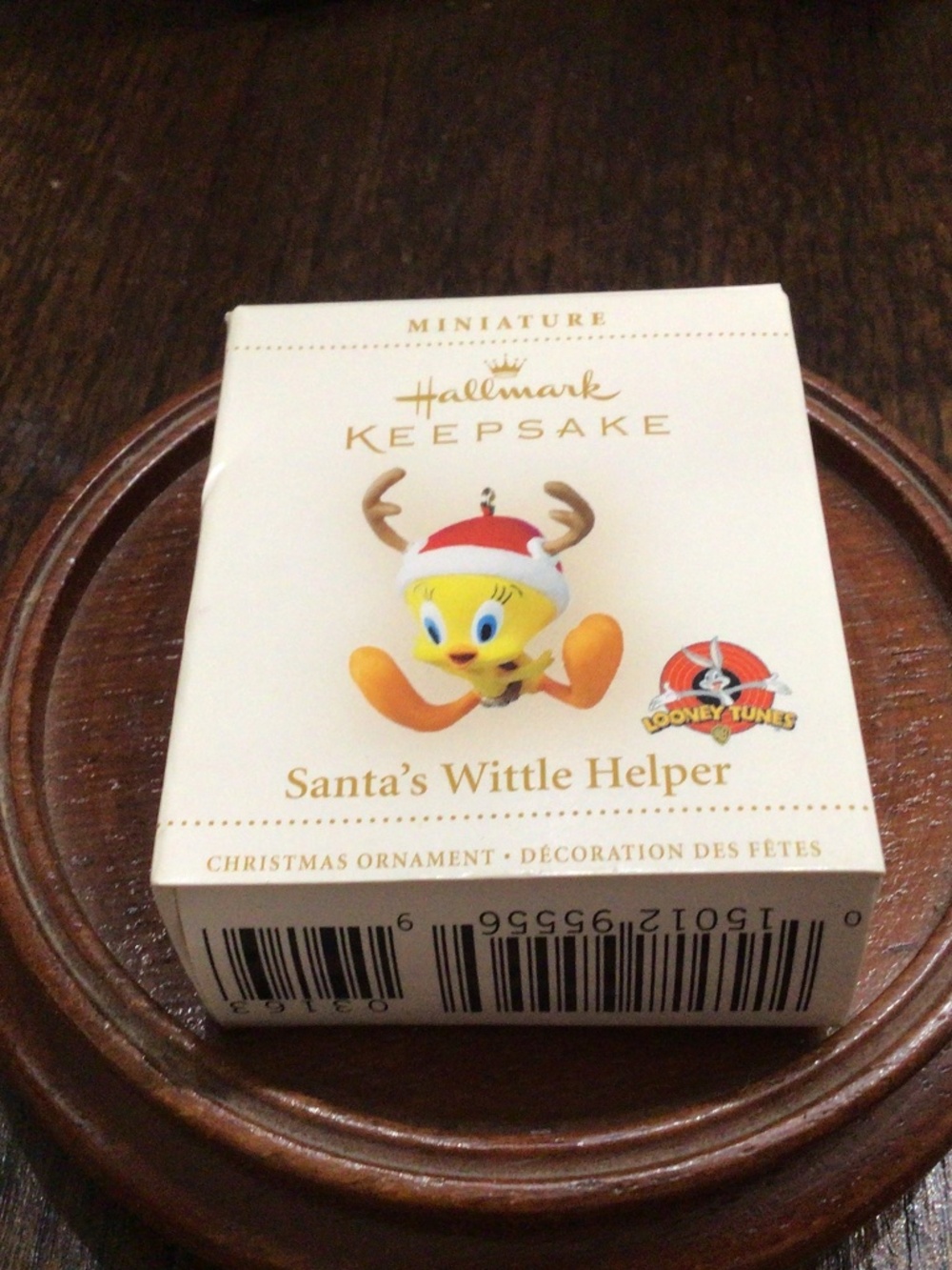 2006 Hallmark Keepsake Miniature Santas Little Helper. Tweety Bird new in packag